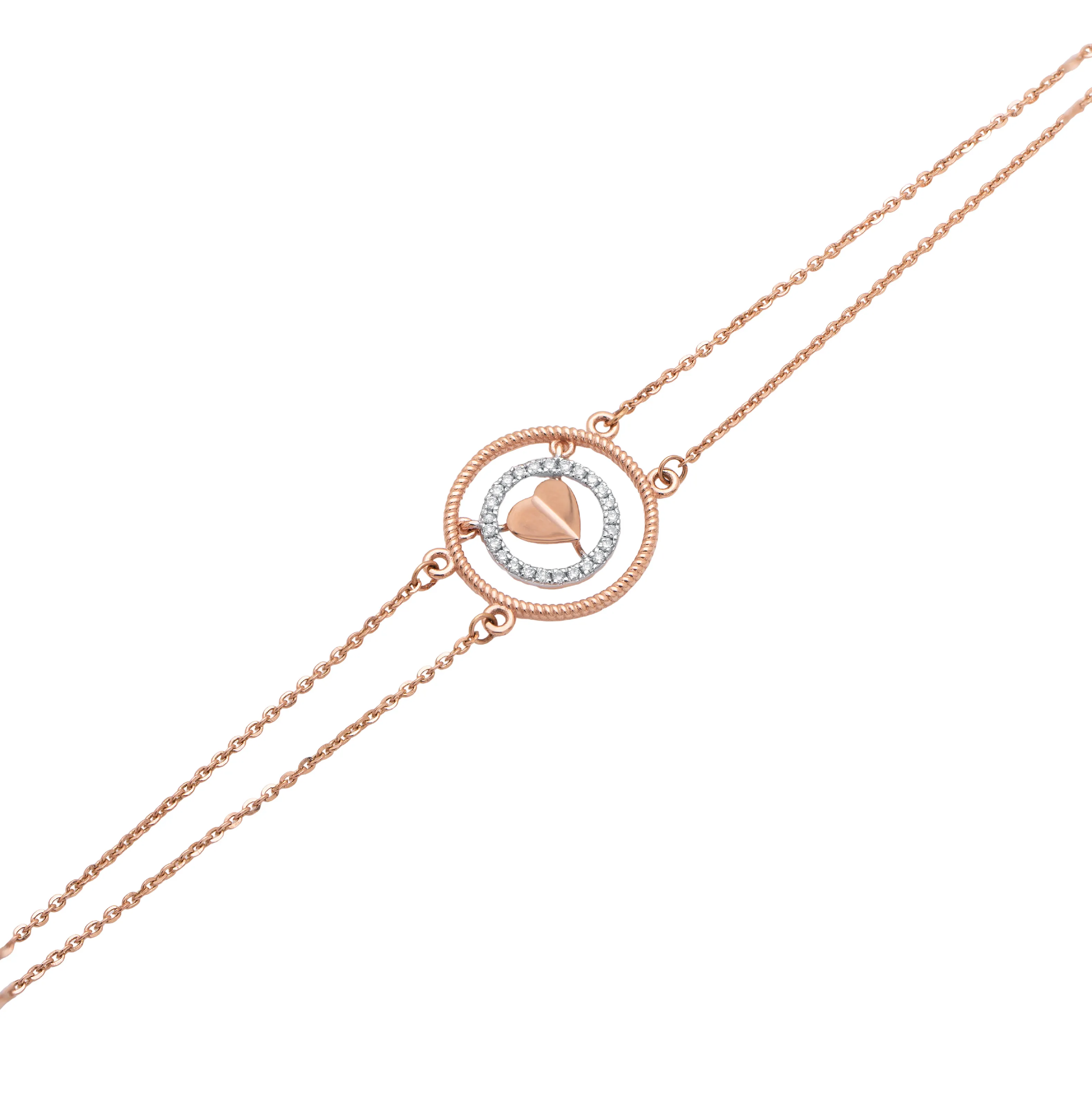 Rose Gold Diamond Bracelet