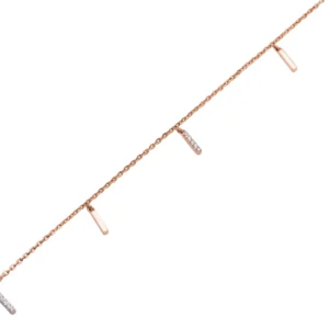 Rose Gold Diamond Bracelet