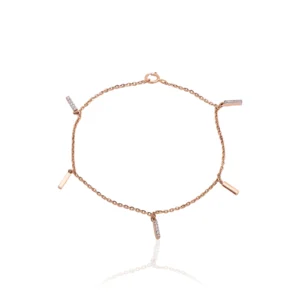 Rose Gold Diamond Bracelet
