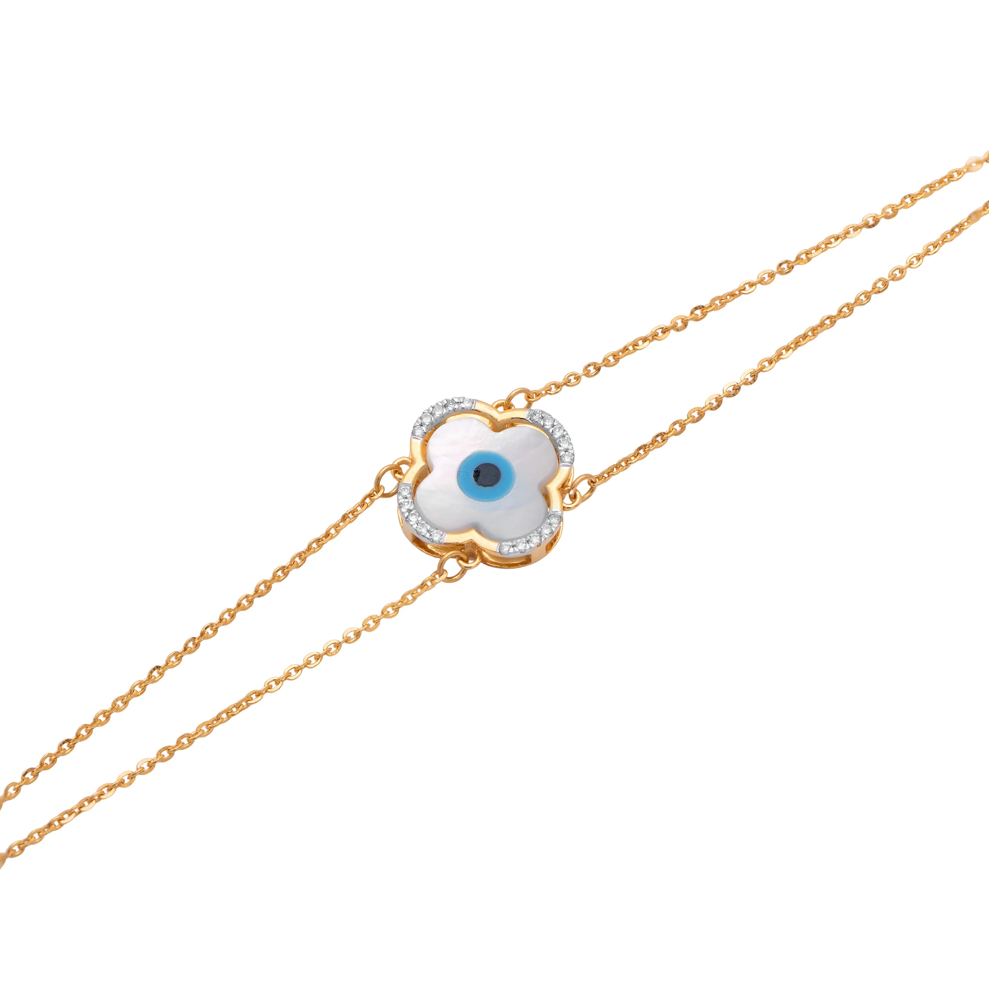 Yellow Gold Diamond Bracelet - Image 2