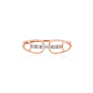 Rose Gold Diamond Ring