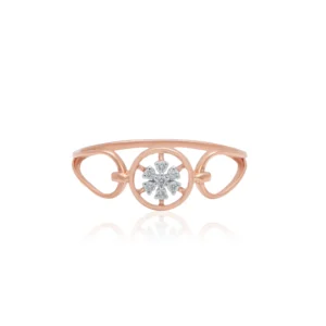 Rose Gold Diamond Ring