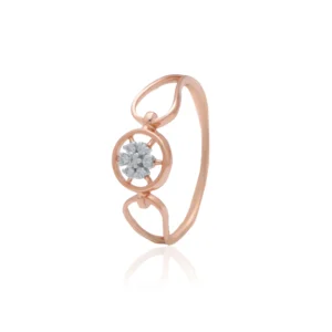 Rose Gold Diamond Ring