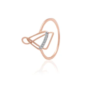 Rose Gold Diamond Ring