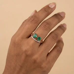 Rose Gold Diamond Ring