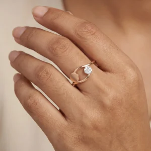 Rose Gold Diamond Ring