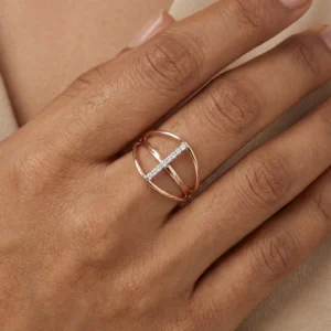 Rose Gold Diamond Ring