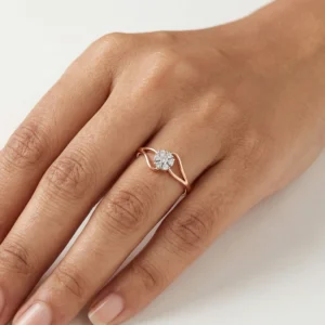 Rose Gold Diamond Ring