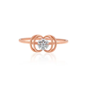 Rose Gold Diamond Ring