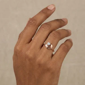 Rose Gold Diamond Ring