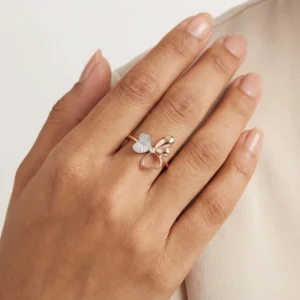 Rose Gold Diamond Ring