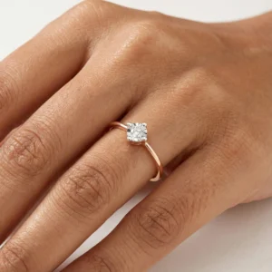 Rose Gold Diamond Ring