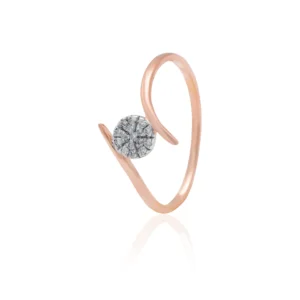 Rose Gold Diamond Ring