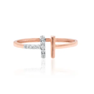 Rose Gold Diamond Ring