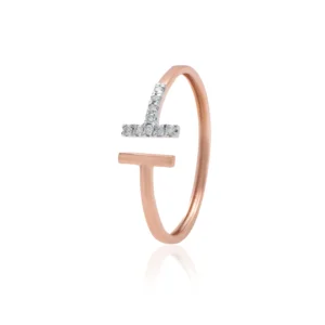 Rose Gold Diamond Ring