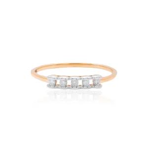Rose Gold Diamond Ring