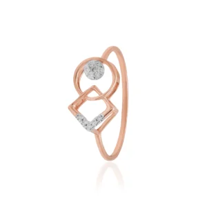 Rose Gold Diamond Ring