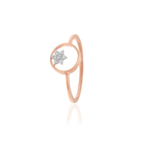 Rose Gold Diamond Ring