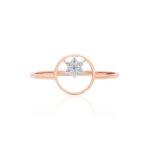 Rose Gold Diamond Ring