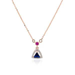 Rose Gold Diamond Necklace
