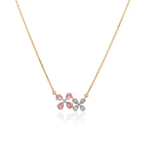 Yellow Gold Diamond Necklace