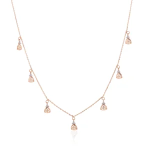 Rose Gold Diamond Necklace