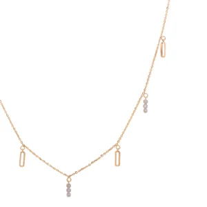 Yellow Gold Diamond Necklace