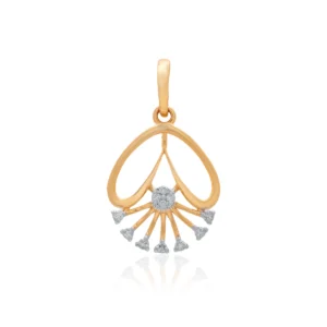 Rose Gold Diamond Pendant