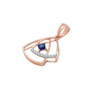 Rose Gold Diamond Pendant