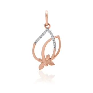 Rose Gold Diamond Pendant