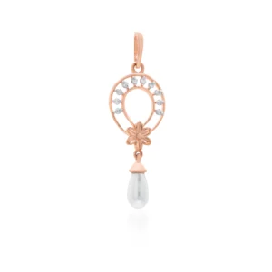 Rose Gold Diamond Pendant