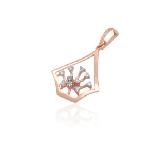Rose Gold Diamond Pendant