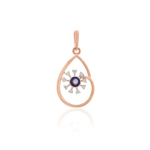 Rose Gold Diamond Pendant