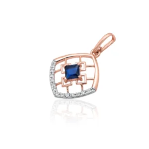 Rose Gold Diamond Pendant