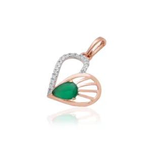 Rose Gold Diamond Pendant