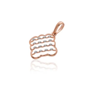 Rose Gold Diamond Pendant