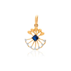 Yellow Gold Diamond Pendant