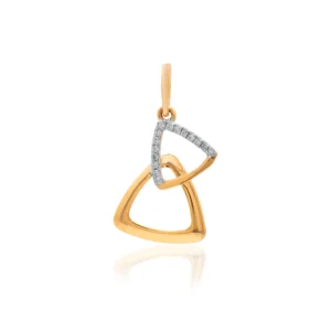 Yellow Gold Diamond Pendant