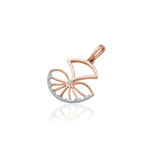 Rose Gold Diamond Pendant