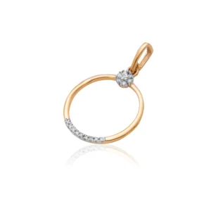 Yellow Gold Diamond Pendant