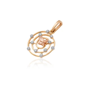 Yellow Gold Diamond Pendant